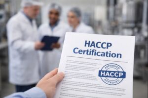 food safety compliance systems audit in a food manufacturing facility